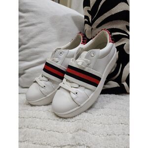 Steve Madden Becks White Multi Embellished Studded Sneakers